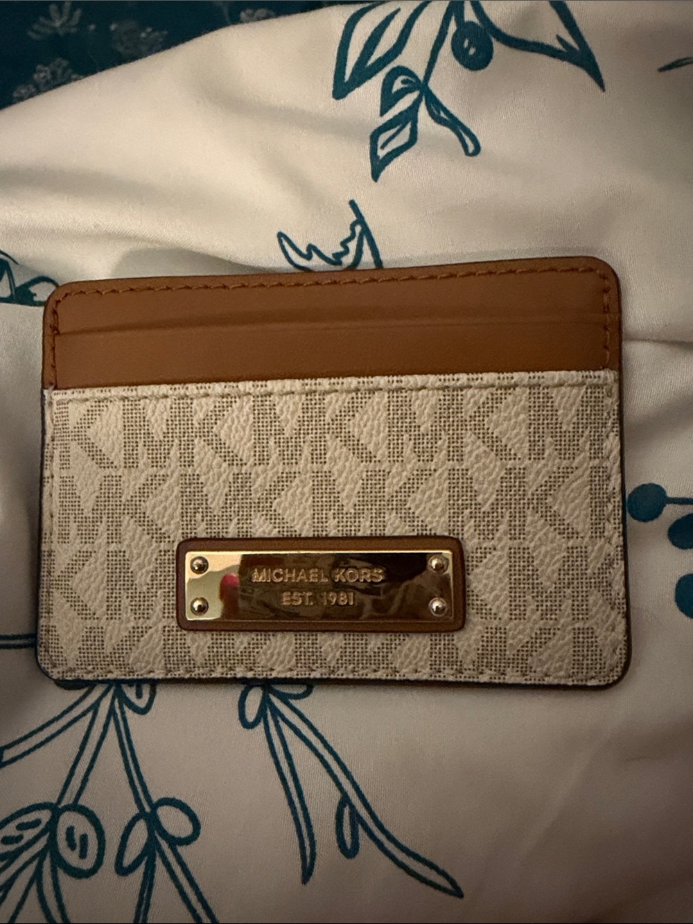 Michael Kors credit card holder